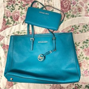 Michael Kors Purse and Wallet Set